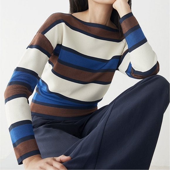 The Fold London Sweaters - The Fold London Striped Sweater